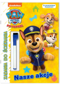 Psi Patrol. Zadania do ścierania. Nasze akcje