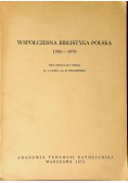 Współczesna Biblistyka Polska 1945 1970
