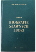 Biografie sławnych ludzi Tom II