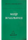 Wstęp do nauk prawnych