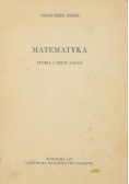 Matematyka teoria i zbiory zadań