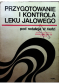Przygotowanie i kontrola leku jałowego