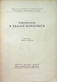Tekstologia w krajach słowiańskich