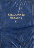 Lekcjonarz mszalny VI Czytania w mszach świętych