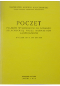 Poczet polaków wyniesionych do godności szlacheckiej przez monarchów Austriackich Reprint 1935 r.