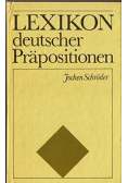 Lexikon deutscher Prapositionen