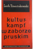 Kulturkampf w zaborze pruskim