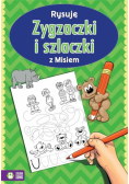 Rysuję zygzaczki i szlaczki z misiem