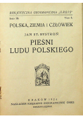 Pieśni ludu polskiego 1924 r.