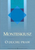 Monteskiusz O duchu praw