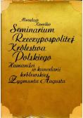 Seminarium Rzeczypospolitej Królestwa Polskiego