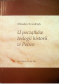 U początków teologii historii w Polsce autograf autora