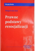 Prawne podstawy resocjalizacji