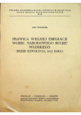 Prawica wielkiej emigracji wobec narodowego ruchu włoskiego