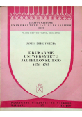 Drukarnie Uniwersytetu Jagiellońskiego 1674 - 1783
