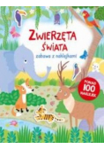 Zabawa z naklejkami. Zwierzęta świata