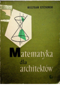 Matematyka dla architektów