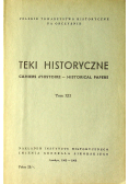 Teki historyczne tom XII