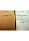 Choroby skóry Tom I-II 1948r