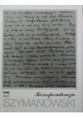Szymanowski Korespondencja