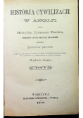 Historja Cywilizacji w Anglji 1873r