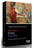 Krytyka, etyka, sacrum