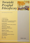Toruński przegląd filozoficzny Nr 5 / 6
