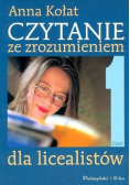 Czytanie ze zrozumieniem dla licealistów
