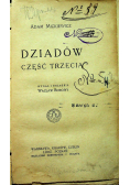 Dziadów część trzecia 1920 r.