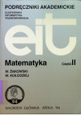 Podręczniki akademickie Matematyka Część  II