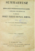Dzieła Świętej Teresy od Pana Jezusa 1854 r.