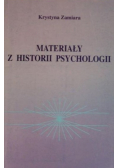 Materiały z historii psychologii