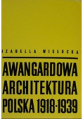 Awangardowa architektura Polska 1918 - 1939