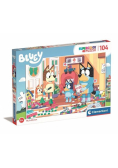 Puzzle 104 Super Kolor Bluey