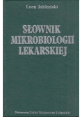 Słownik mikrobiologii lekarskiej