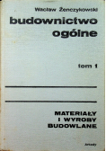 Budownictwo ogólne Tom 1