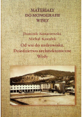 Materiały do monografii Wisły
