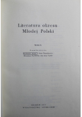 Literatura okresu Młodej Polski tom IV