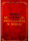 Myśli sentencje przysłowia w Biblii