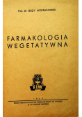 Farmakologia wegetatywna 1949 r.