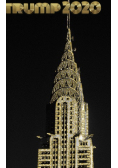 Trump-2020  iconic Chrysler Building Sir Michael  writing Drawing Journal.