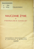Nauczanie żywe a podręcznik szkolny 1936 r