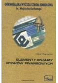Elementy analizy rynków finansowych
