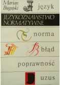 Językoznawstwo Normatywne