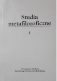 Studia metafilozoficzne, Tom I