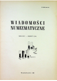 Wiadomości numizmatyczne Rok XXV zeszyt 2