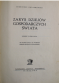 Zarys dziejów gospodarczych świata 1947 r.