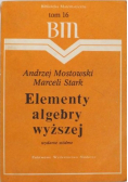 Elementy algebry wyższej