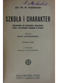 Szkoła i charakter 1919 r