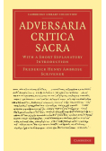 Adversaria Critica Sacra